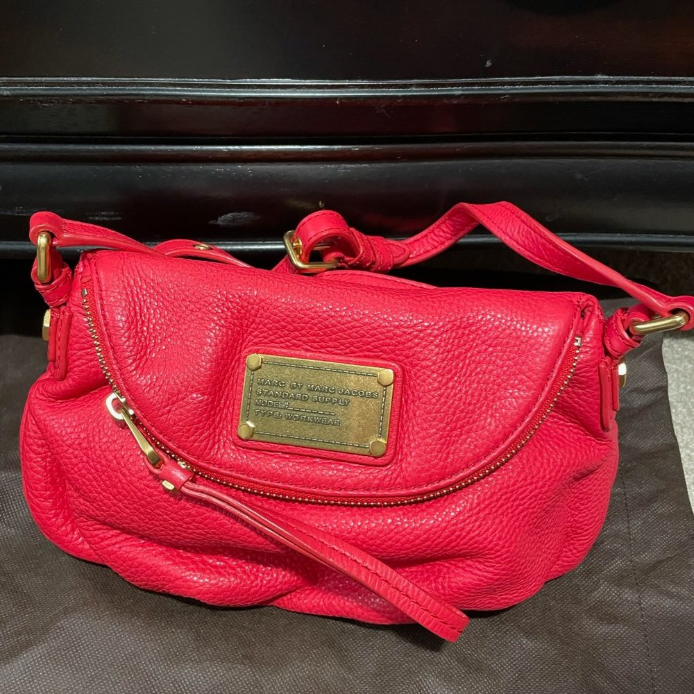 Marc Jacobs Mini Natasha Bag - True Red - Pre-Owned
